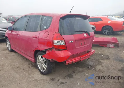2008 Honda Fit Sport из США, поврежденный, VIN JHMGD38638S064867
